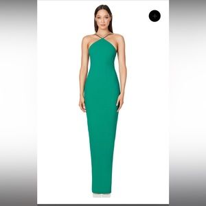 Nookie Trinity Dress in Green/Teal